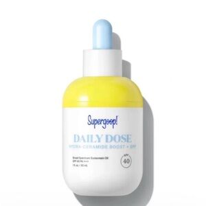 Supergoop! Daily Dose Hydra-Ceramide SPF 40 Sunscreen Oil - Brand New in box